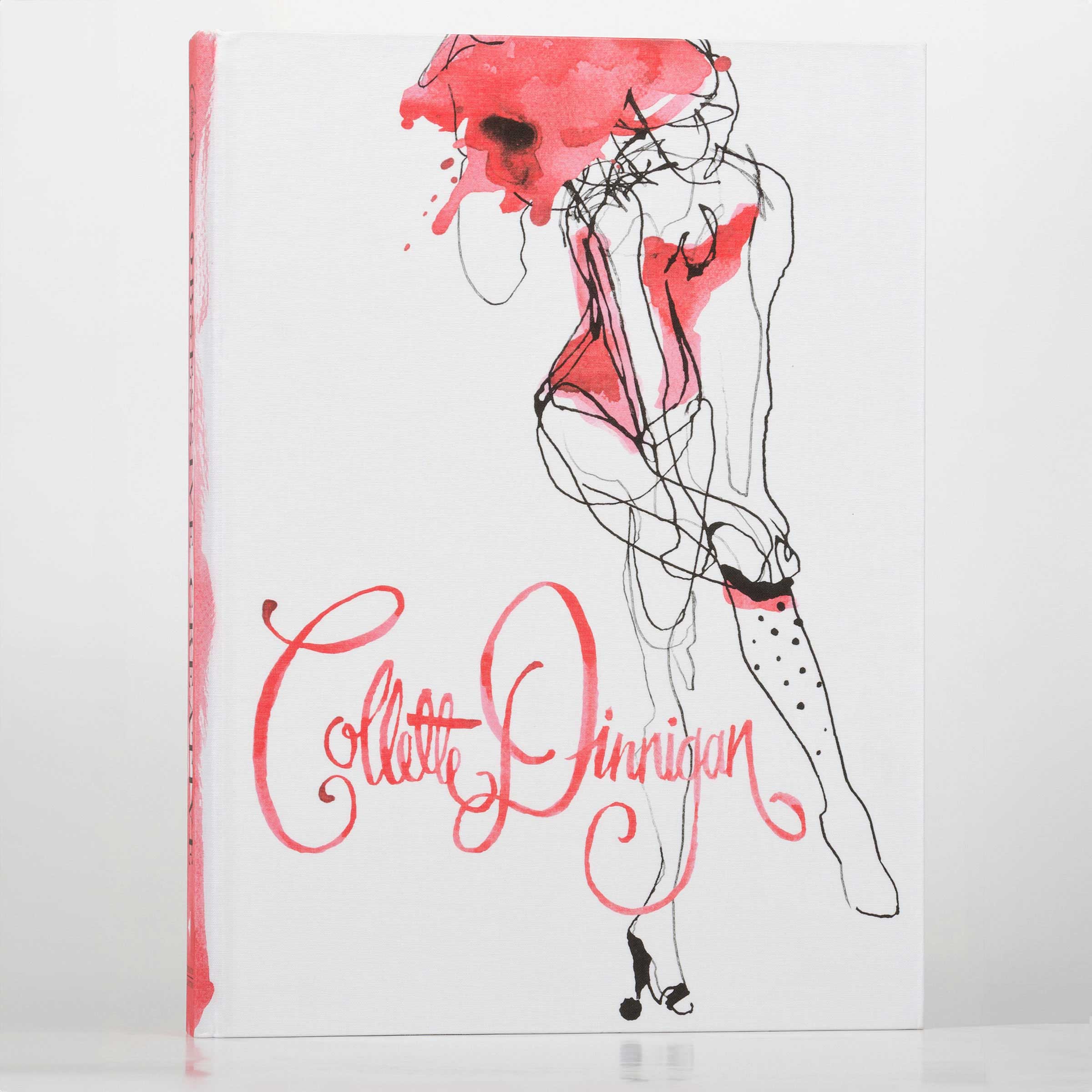 Fashion book by Collette Dinnigan bound in Brillianta Calandré